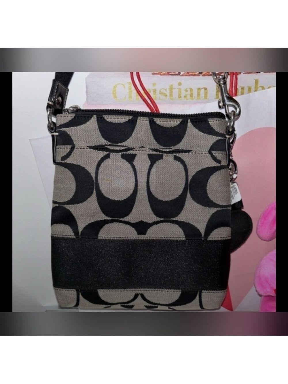 F/S!  Reposhed Bundle Bag Black  and Gray Signature Bag & more! - Picture 2 of 11